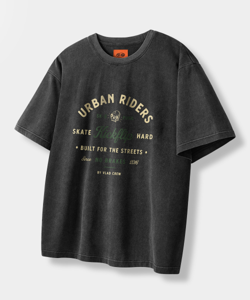 VLAD PUNK SEMI-CROP T-SHIRT_PIGMENT CHARCOAL