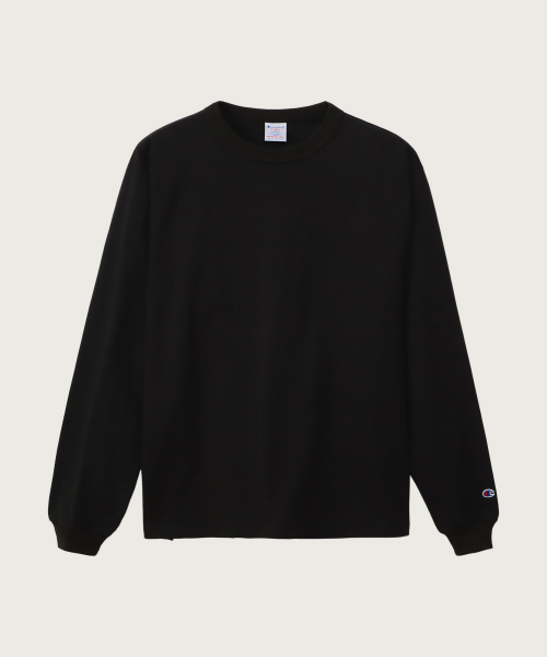 T1011 헤비웨이트 래글런 롱슬리브 티셔츠 Black (Made in USA)