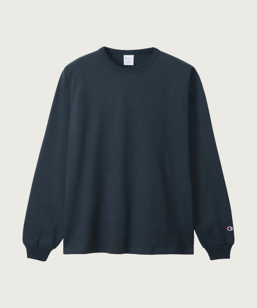 T1011 헤비웨이트 래글런 롱슬리브 티셔츠 Navy (Made in USA)