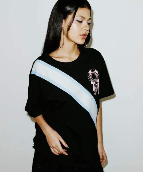 SASH TEE BLACK