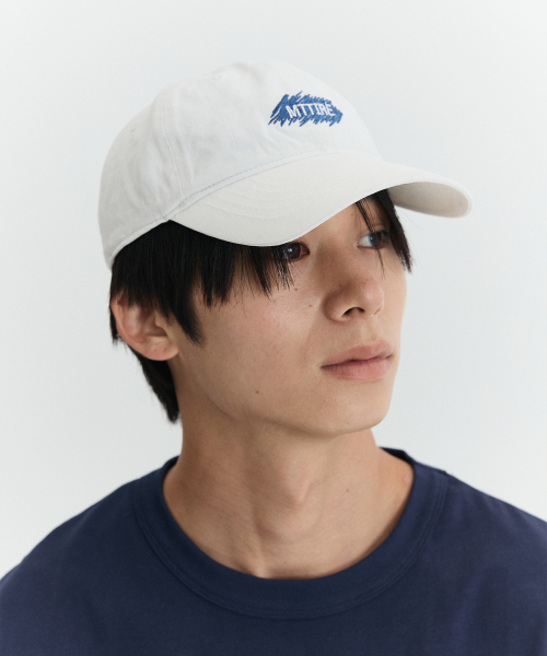 Washing Stichi Logo Cap / White