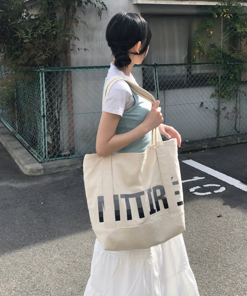 Stichi Logo Tote Bag / Ivory