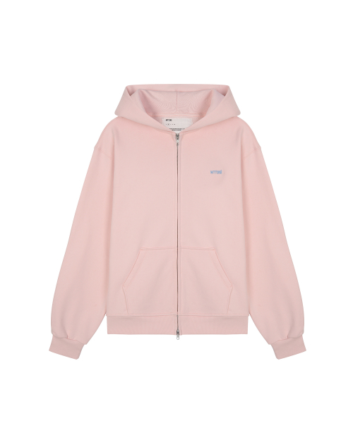 2Way Basic Zip-Up / Pink