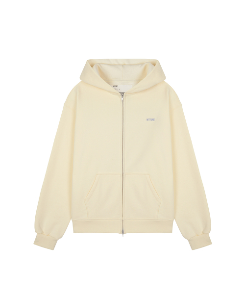 2Way Basic Zip-Up / Light Yellow