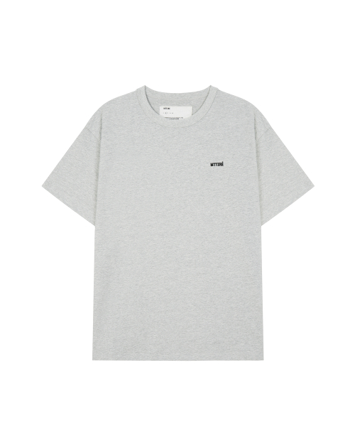 Basic Logo T-shirt / Gray