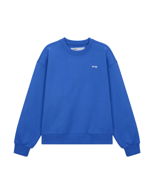 BASIC LOGO SWEATSHIRT / BLUE