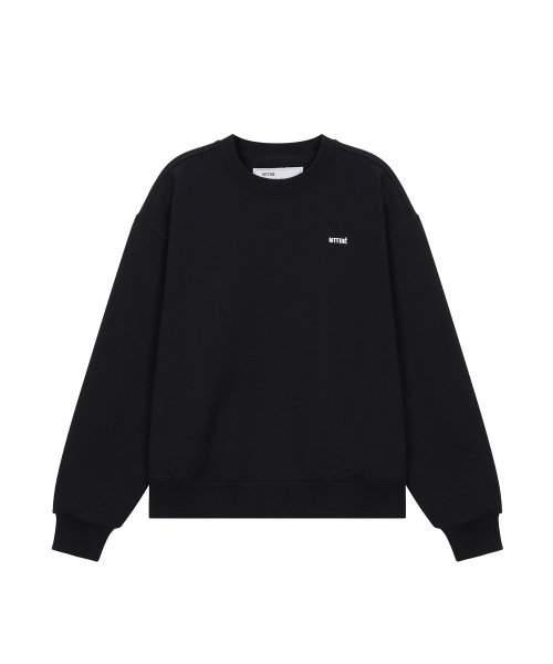 BASIC LOGO SWEATSHIRT / BLACK
