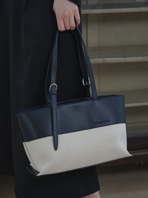 Bella Leather Canvas Bag