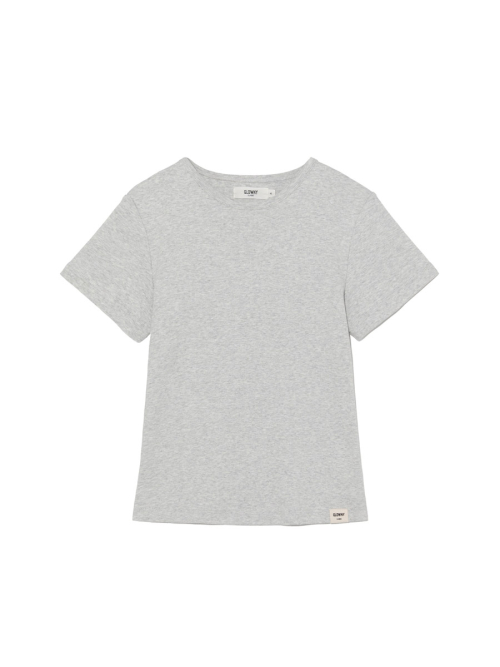 G BABY TEE (LONG VERSION) (MELANGE GRAY)