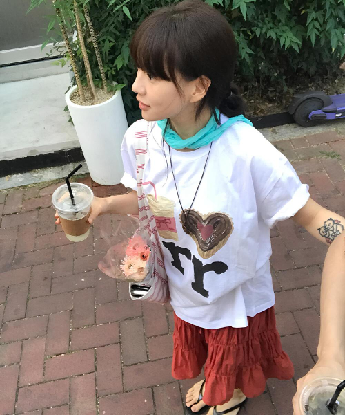 DESSERT RR OVER FIT T SHIRT WHITE
