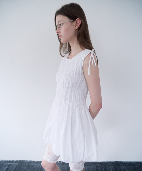 BALLOON MINI ONE PIECE WHITE