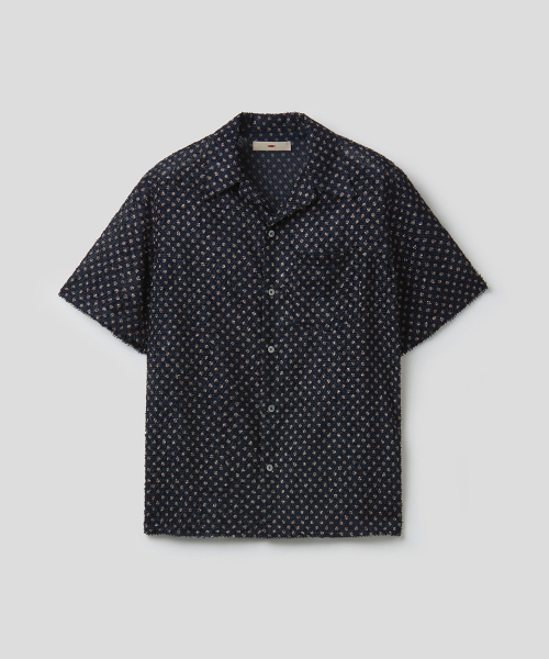 COSMO HALF SHIRT (NAVY)