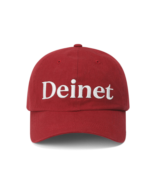 ESSENTIAL LOGO BALL CAP IN RED