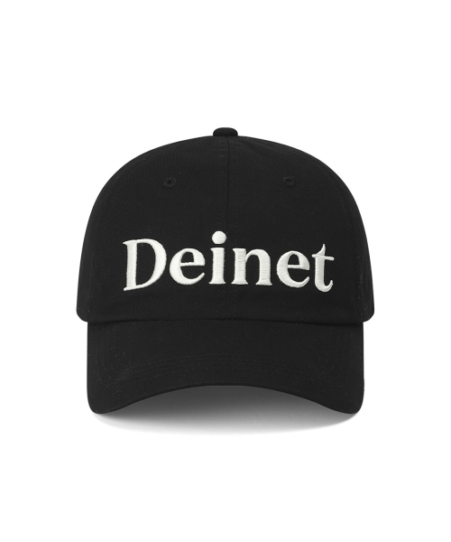 ESSENTIAL LOGO BALL CAP IN BLACK