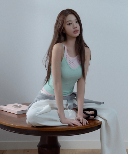 LAYERED SLEEVELESS SET MT+PK