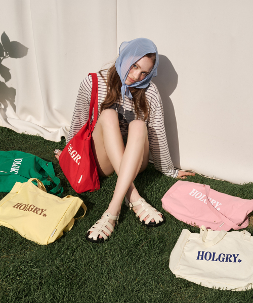 Dalcong Cotton Wide Eco Bag_5colors