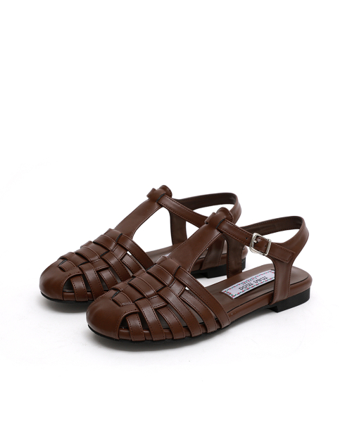 ZEROM Jerome Fisherman Style Strap Sandals_3colors