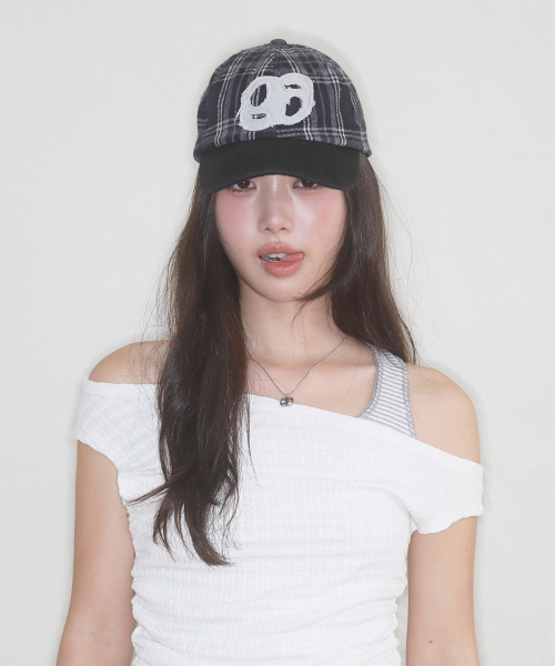 CHECK PATCH BALL CAP