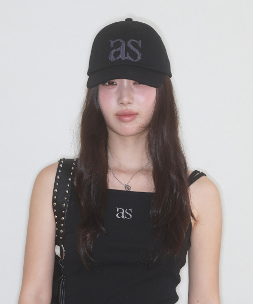 PIECE STITCH BALL CAP / BLACK