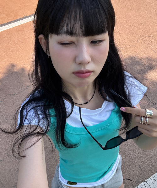 오닉스 비즈 목걸이_black