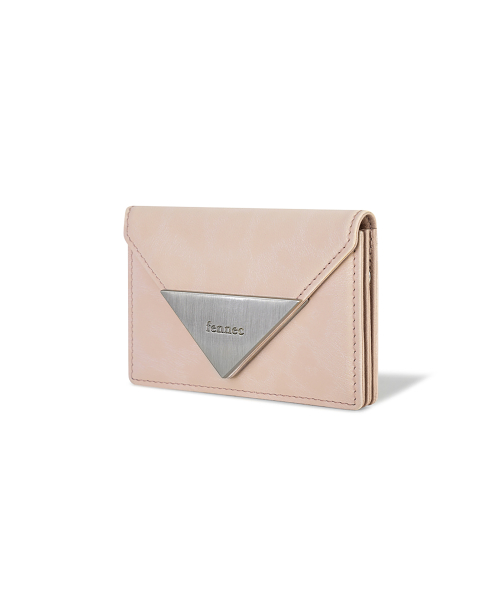 TRIANGLE ACCORDION POCKET - LEOPARD BLOSSOM