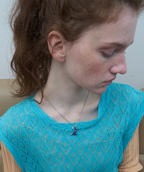Tyranno Necklace / Purple