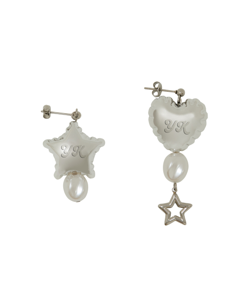 Balloon Star Heart Earrings