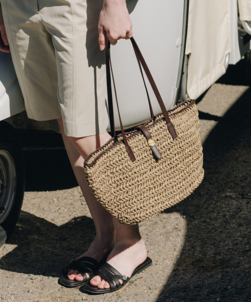 Sac Benoit Crochet Beige