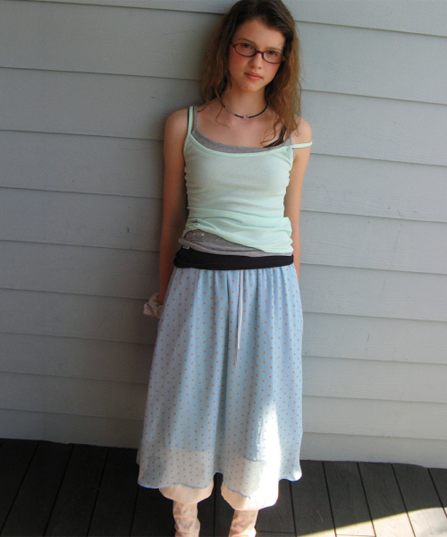 MINI LABEL SLIM SLEEVELESS MINT
