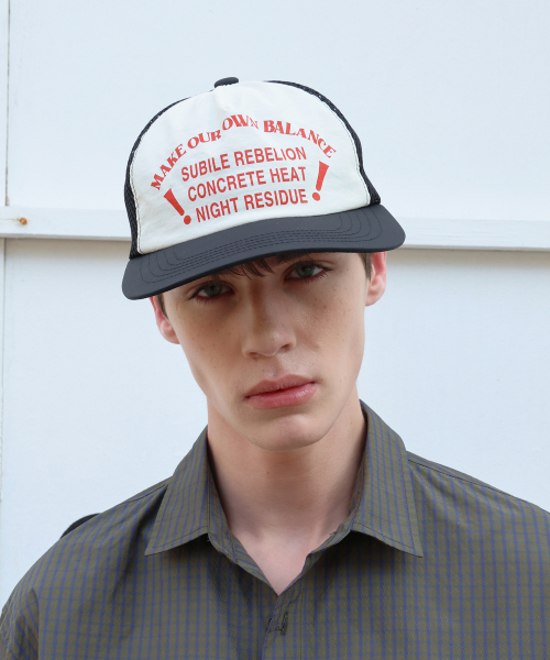 M.O.B. Mesh Tracker Cap BLACK