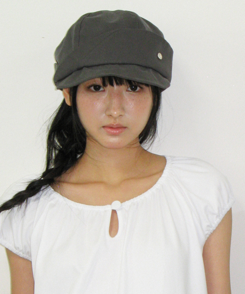 VOLUME PANEL NEWSBOY CAP CHARCOAL
