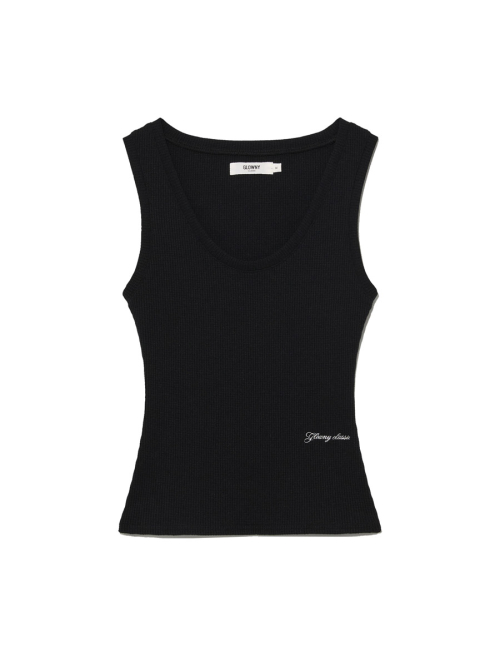 ROCKY WAFFLE SLEEVELESS TOP 2.0 (BLACK)