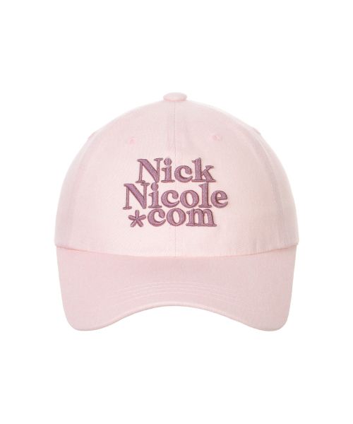 NN DOTCOM SIGNATURE BALL CAP_BABY PINK