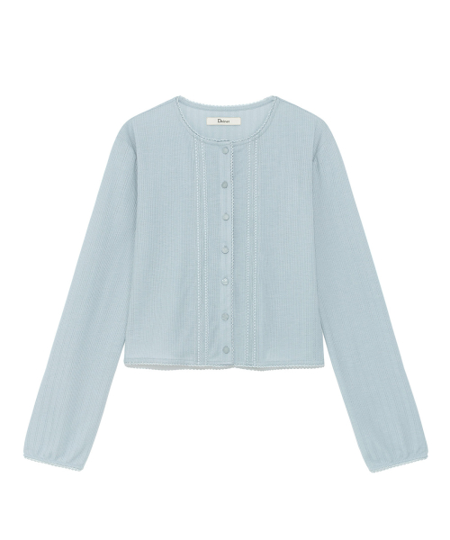 [YOON SOAP X DEINET] LACE CARDIGAN IN LIGHT BLUE