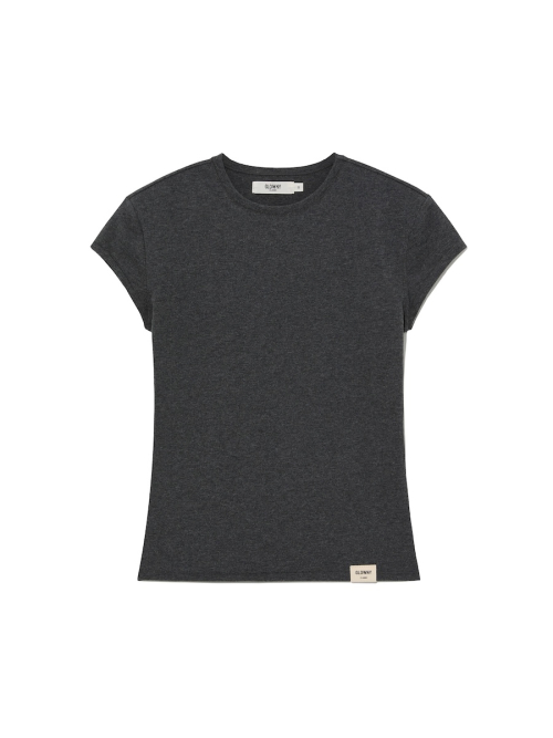 G SLIM TEE (CHARCOAL)