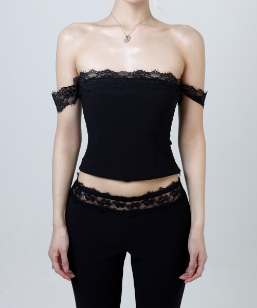 Lace Silhouette Top