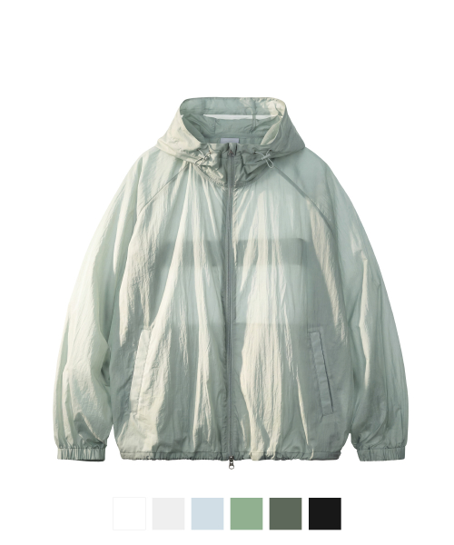 Airy Seer Jacket Mintgray ISOT2684