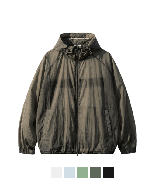 Airy Seer Jacket Khaki ISOT2684