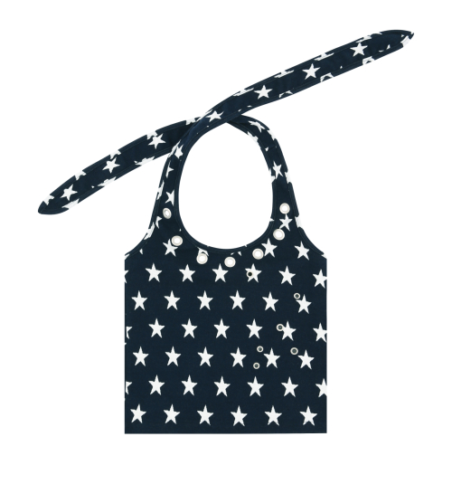 Star Eyelet halterneck sleeveless (Navy)