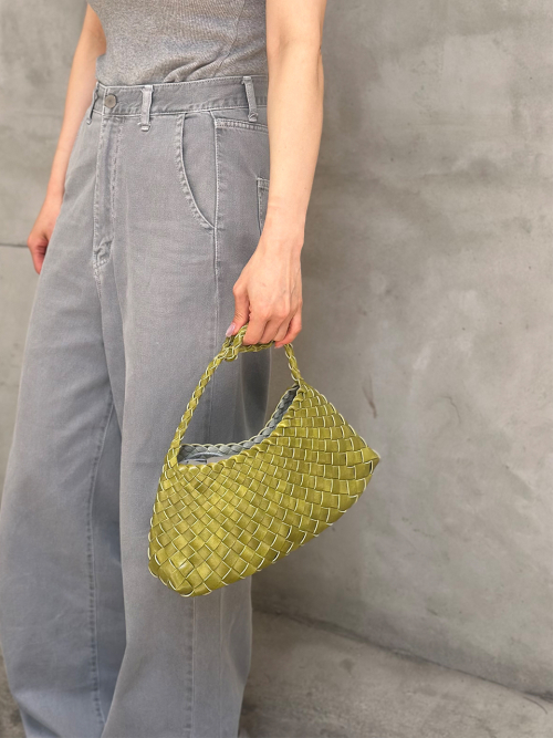 로우 위브백 LOWE WEAVE BAG -Olive
