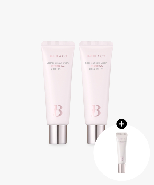 [2PACK] 에센스 스킨 톤업 씨씨 선크림 50ml