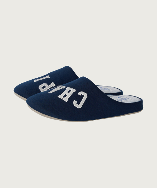 Arch Logo Room Shoes Slipper Navy