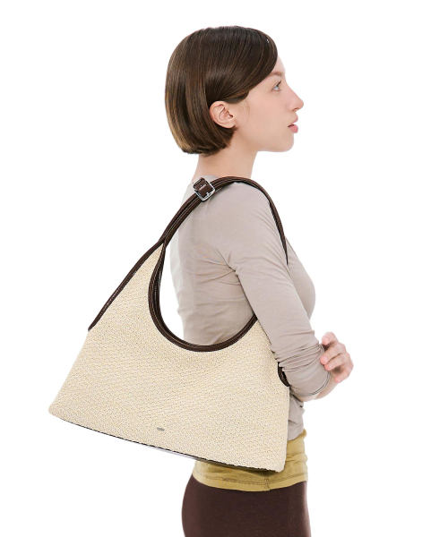 Ringo Bag Mini · 링고백 미니 / 라피아 브라운