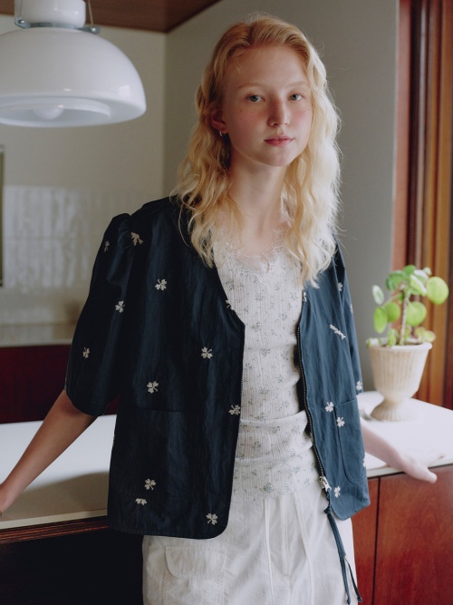 Muemuer Clover Embroidery Jacket MU2634JK301M