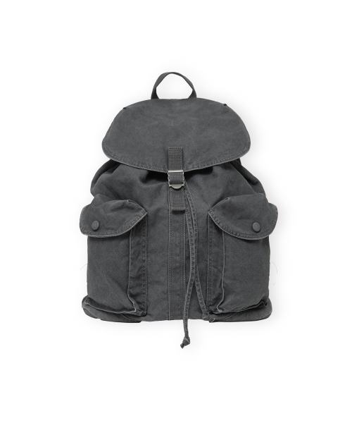 Washed Backpack, Charcoal