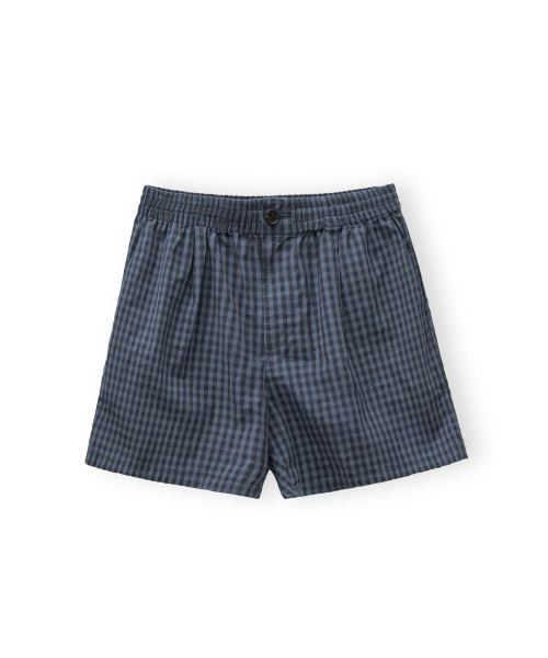 Check Shorts, Blue