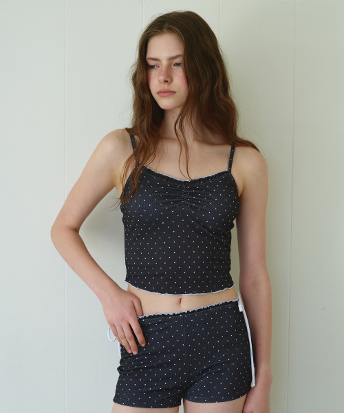 DOT BIKINI SET BLACK