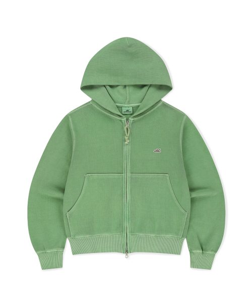 Legacy Zip Up Hoodie Green
