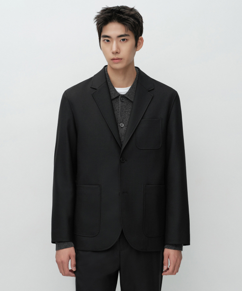 [시티 워커스] 울 블렌드 블레이저