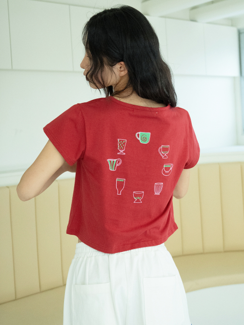 TEA CLUB REGULAR T (RED)